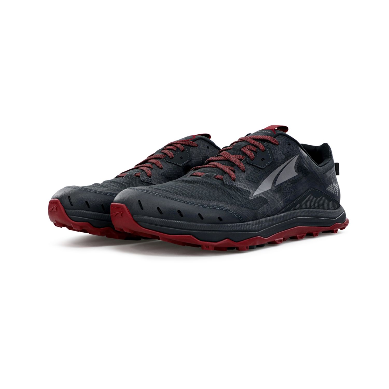 Altra Lone Peak 6 Trail Futócipő Fekete Szürke | NM5186740