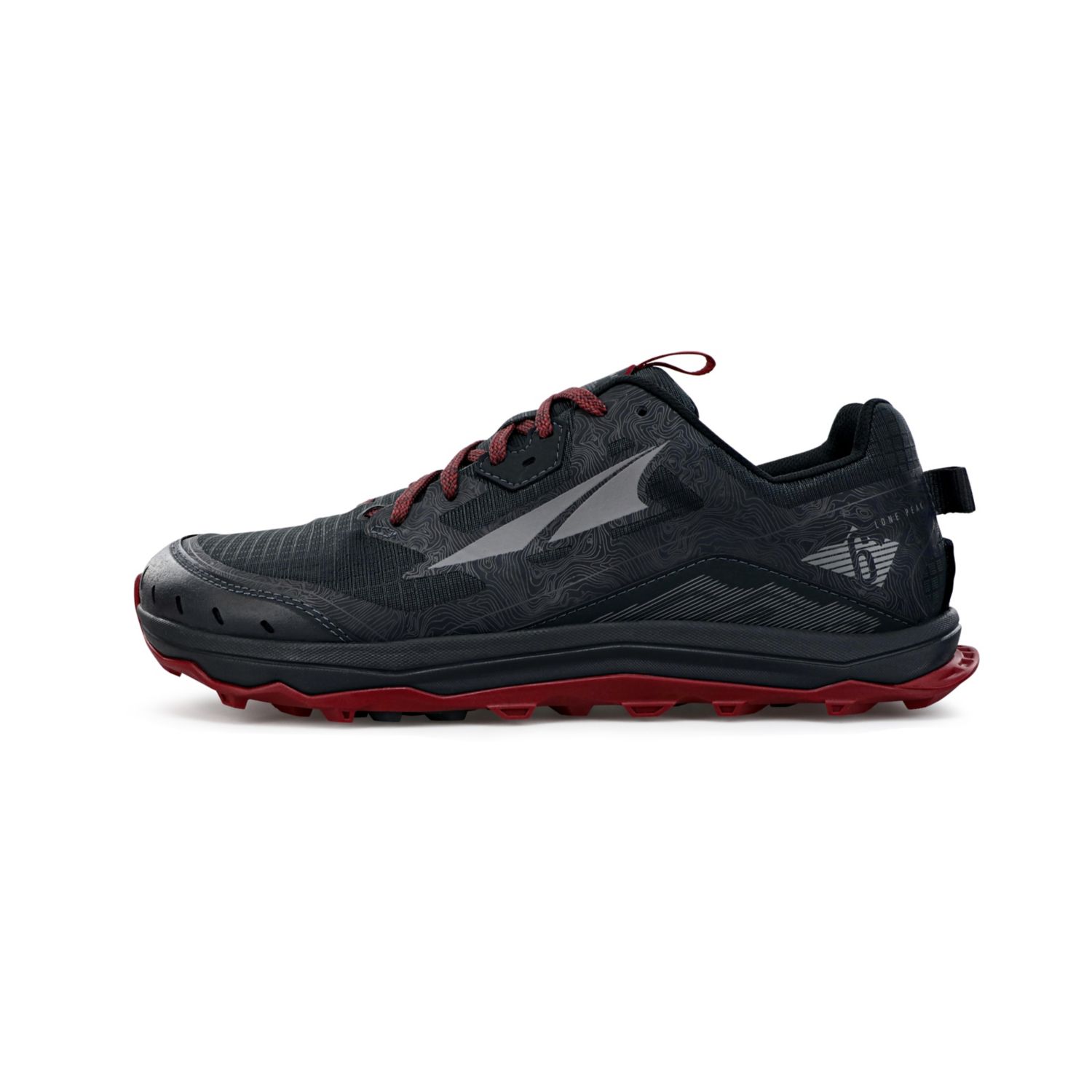 Altra Lone Peak 6 Trail Futócipő Fekete Szürke | NM5186740