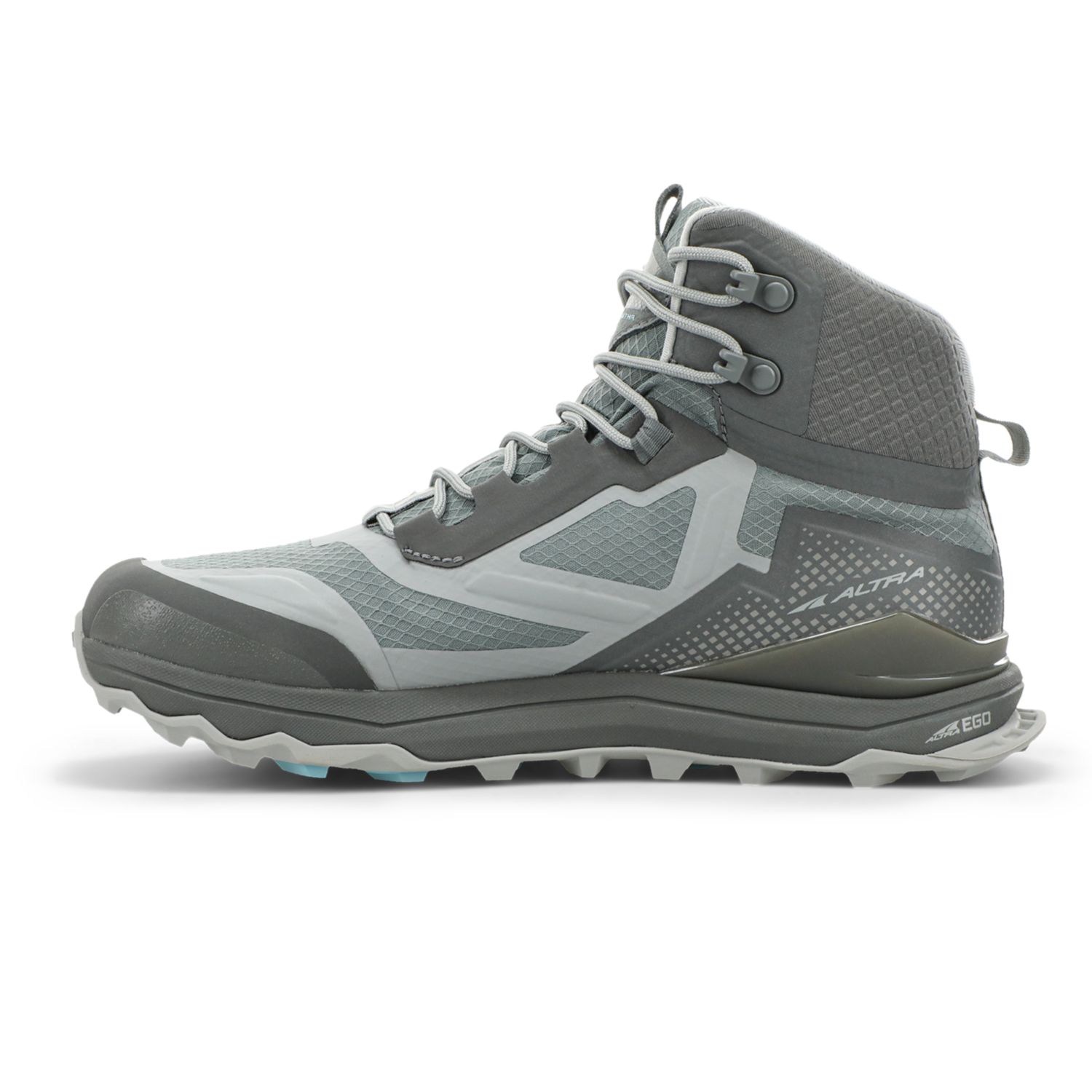 Altra Lone Peak All-Wthr Mid Túracipő Szürke Zöld | UM5608437