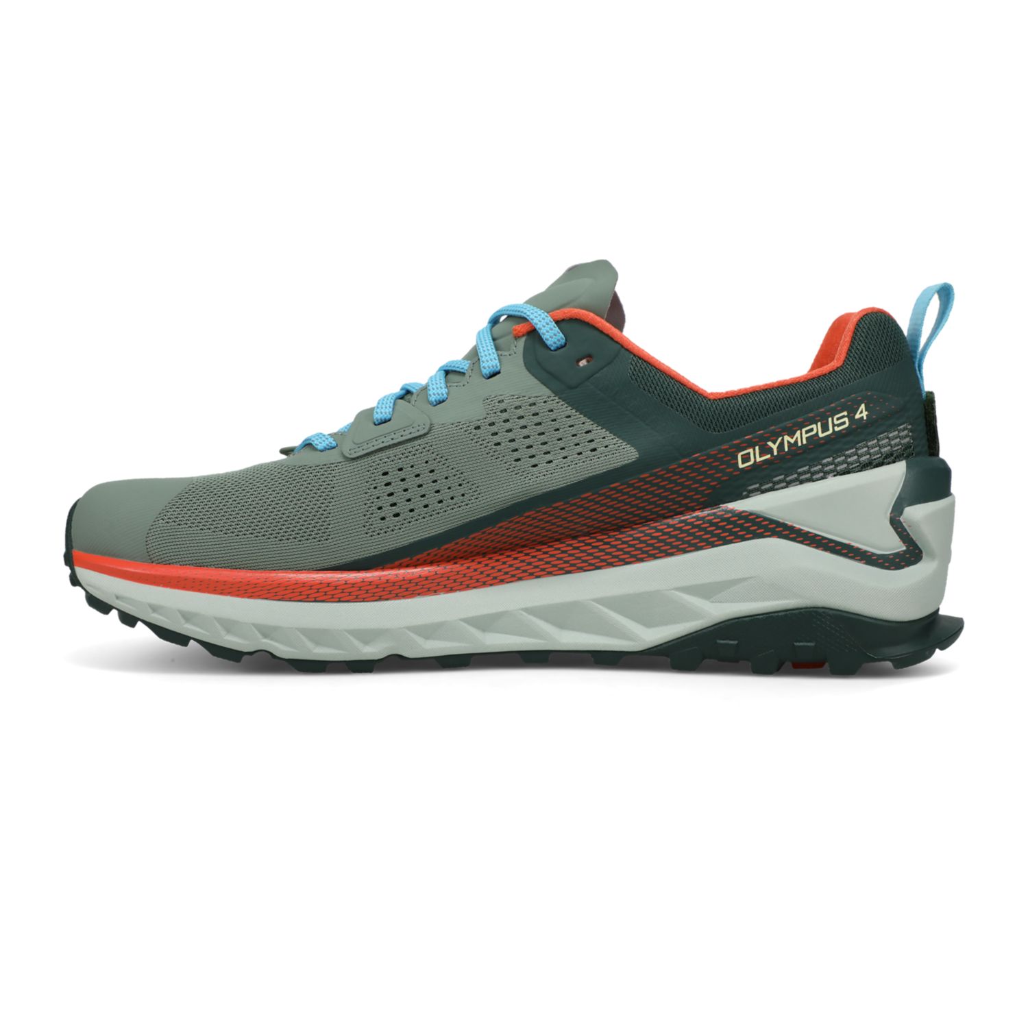 Altra Olympus 4 Trail Futócipő Zöld Narancssárga | JX2356794